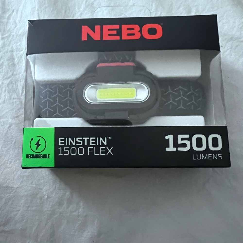 Einstein 1500 Flex Black Headlamp